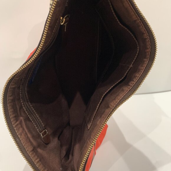 Burberry Red Nylon Shoulder Bag Sku#84298 - Picture 8 of 10